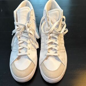 Adidas Men’s White High-Top Sneakers - Like New - Size 11
